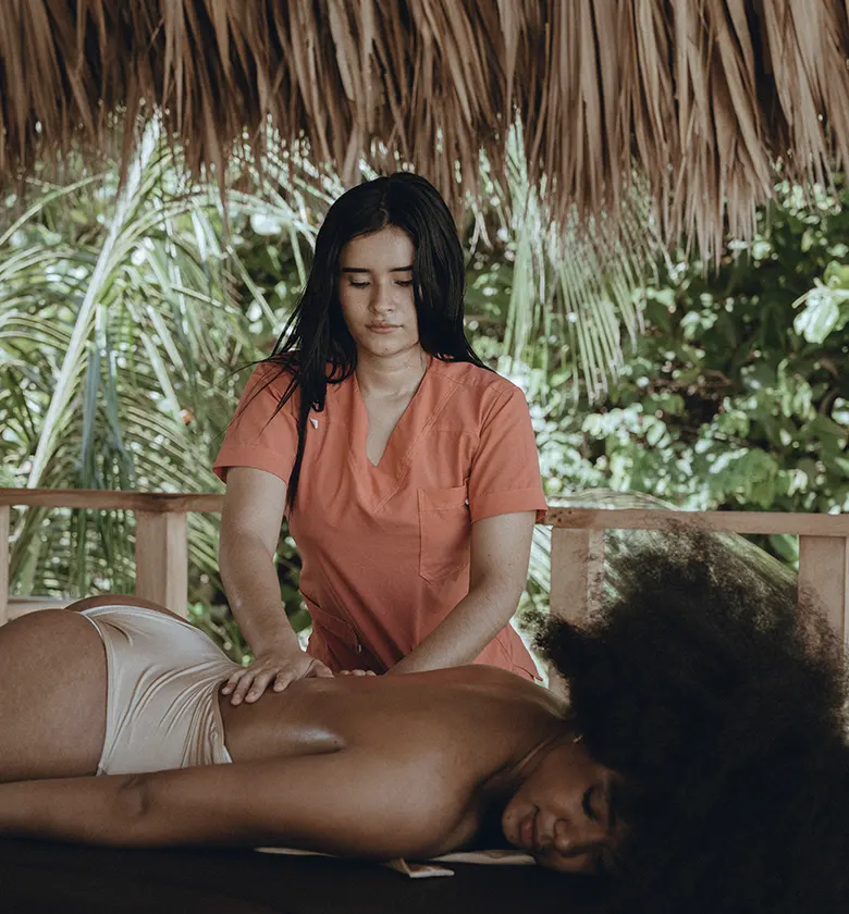 Masaje frente al mar